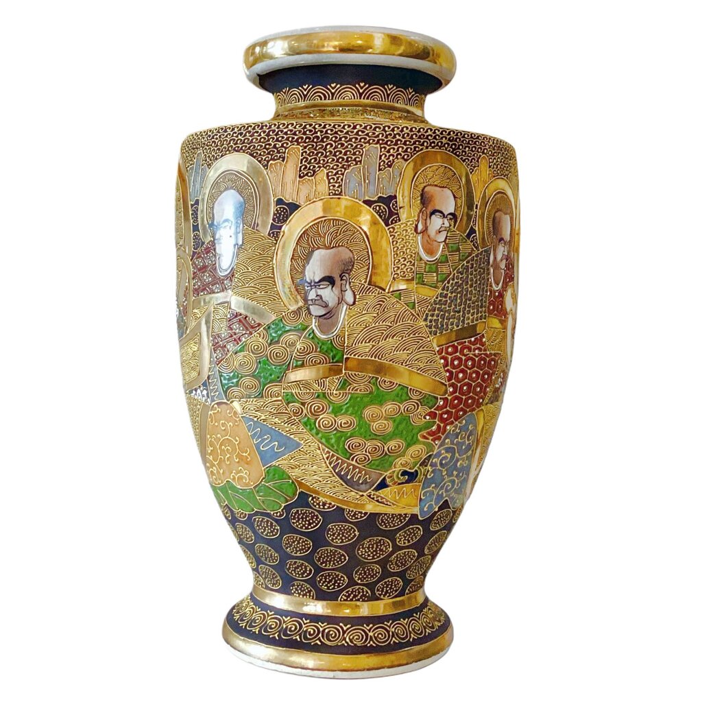 Japanese Satsuma Large Vase