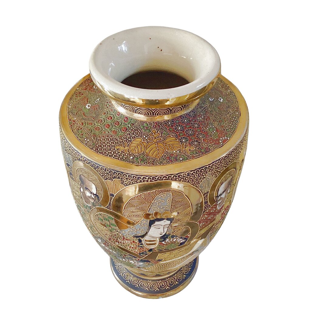 Japanese Satsuma Large Vase