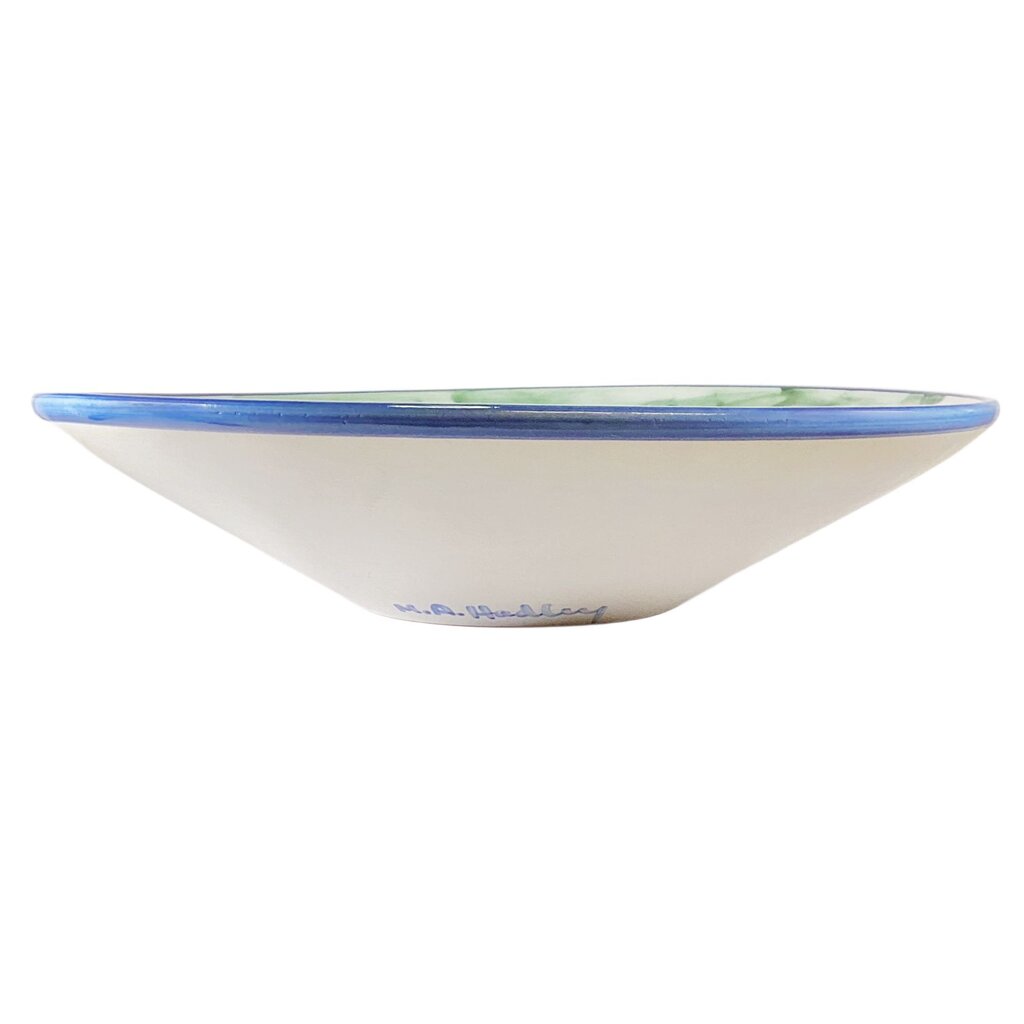 M A Hadley Wedding Bowl w Farmer & Wife