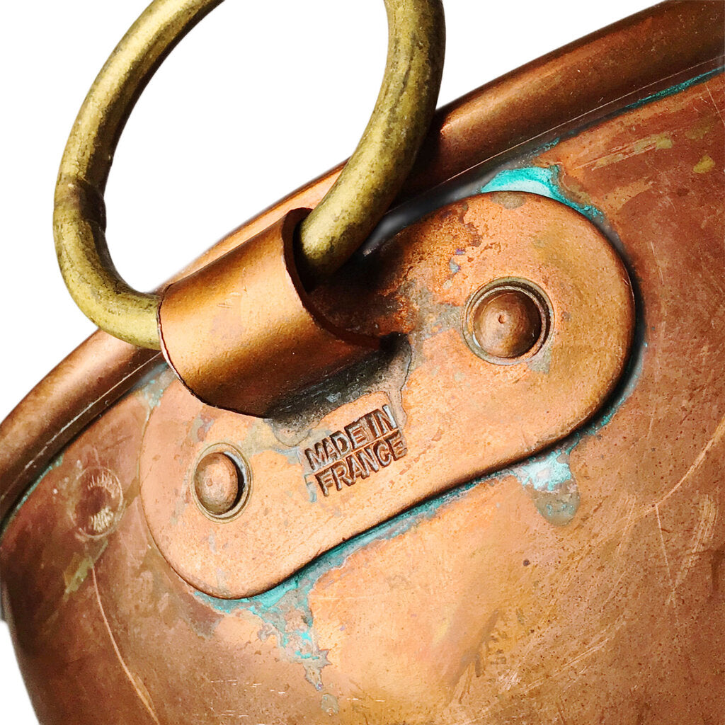 Vintage E. Dehillerin Copper Mixing Bowl