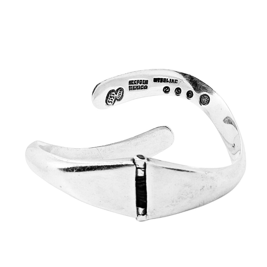 Sigi Pineda Sterling Hinged Cuff Bracelet