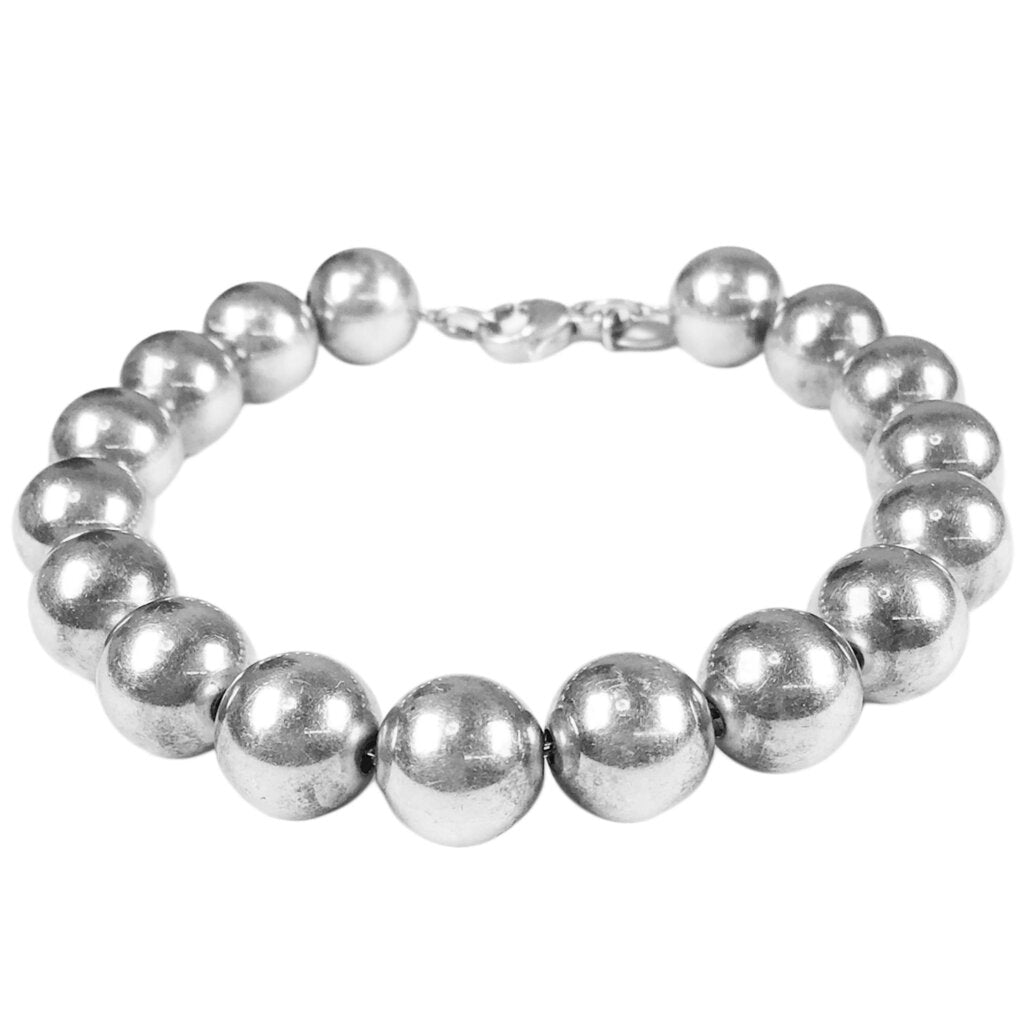 Tiffany Sterling Hardwear Silver Bead Bracelet