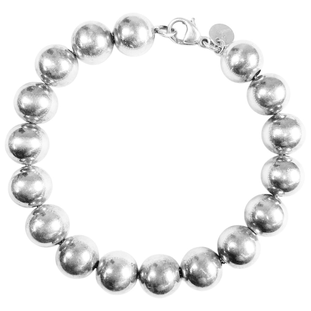 Tiffany Sterling Hardwear Silver Bead Bracelet