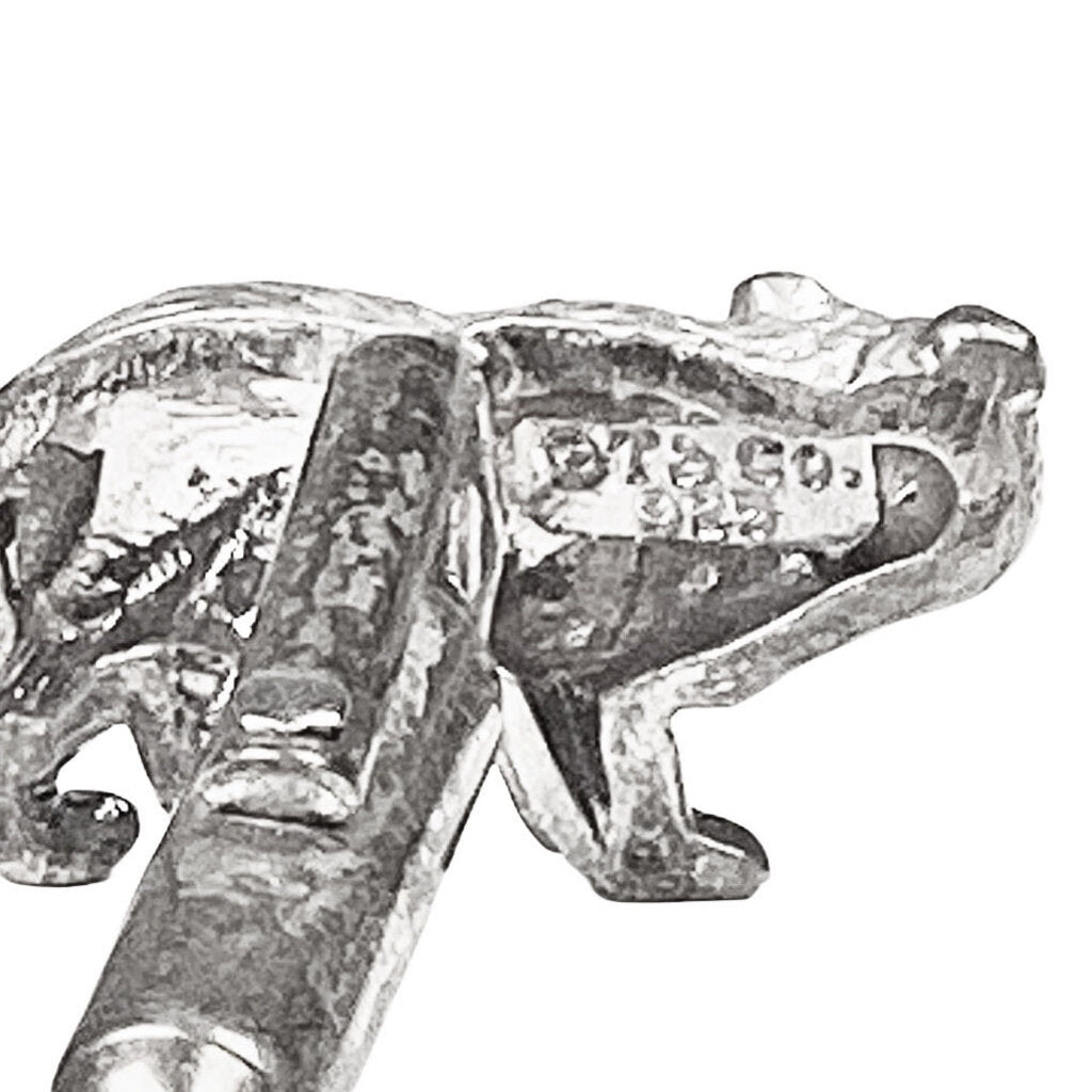 Tiffany Sterling Bear Cufflinks