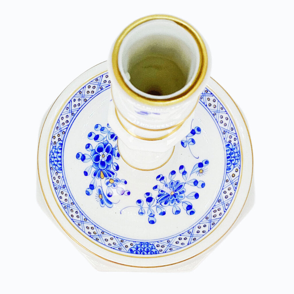 Herend "Blue Flower" Candlestick