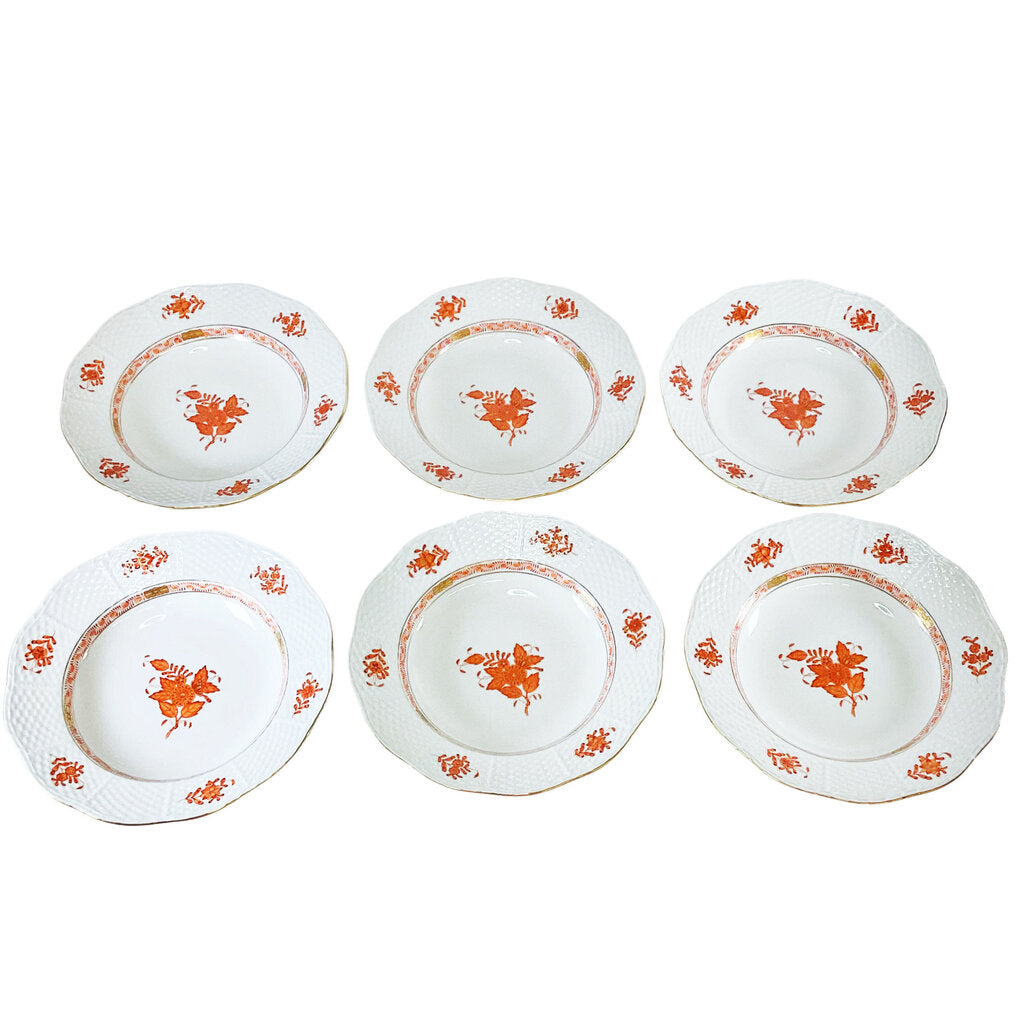 Herend "Chinese Bouquet Rust" 38 Piece Set