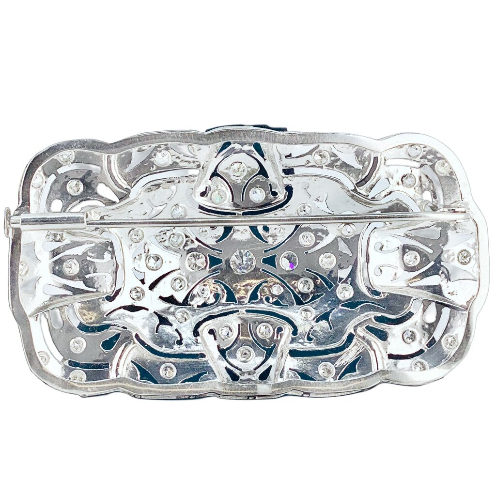 Diamond & Platinum Brooch c. 1930s