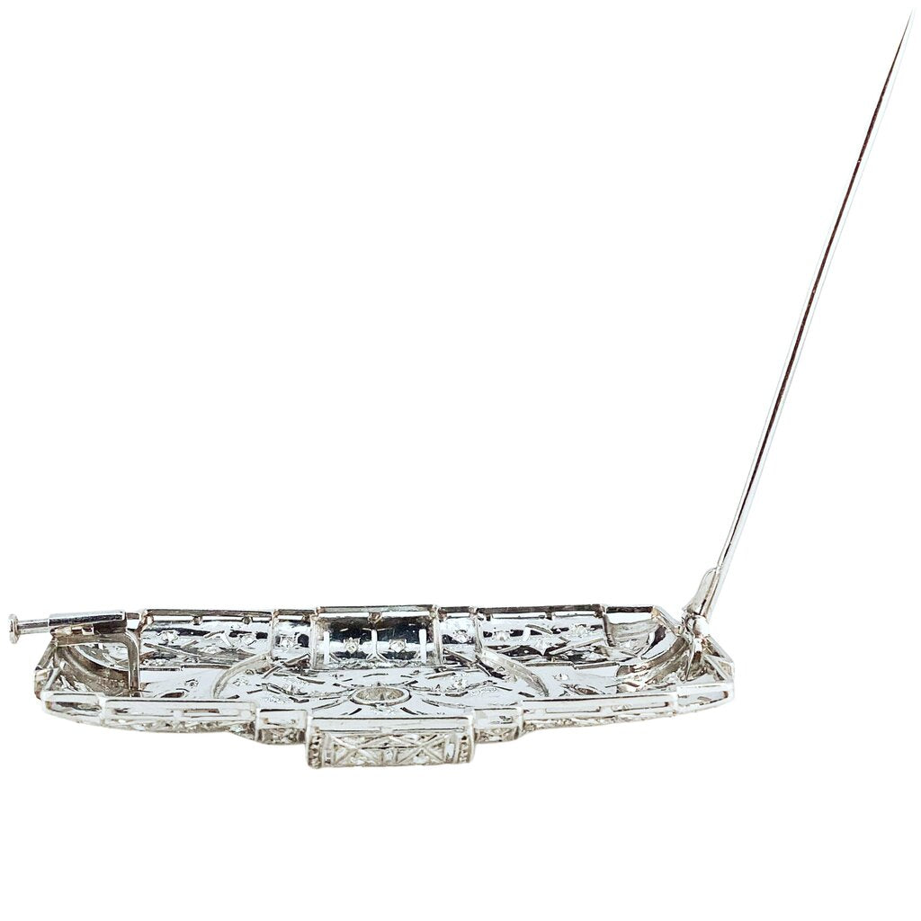 Diamond & Platinum Brooch c. 1930s