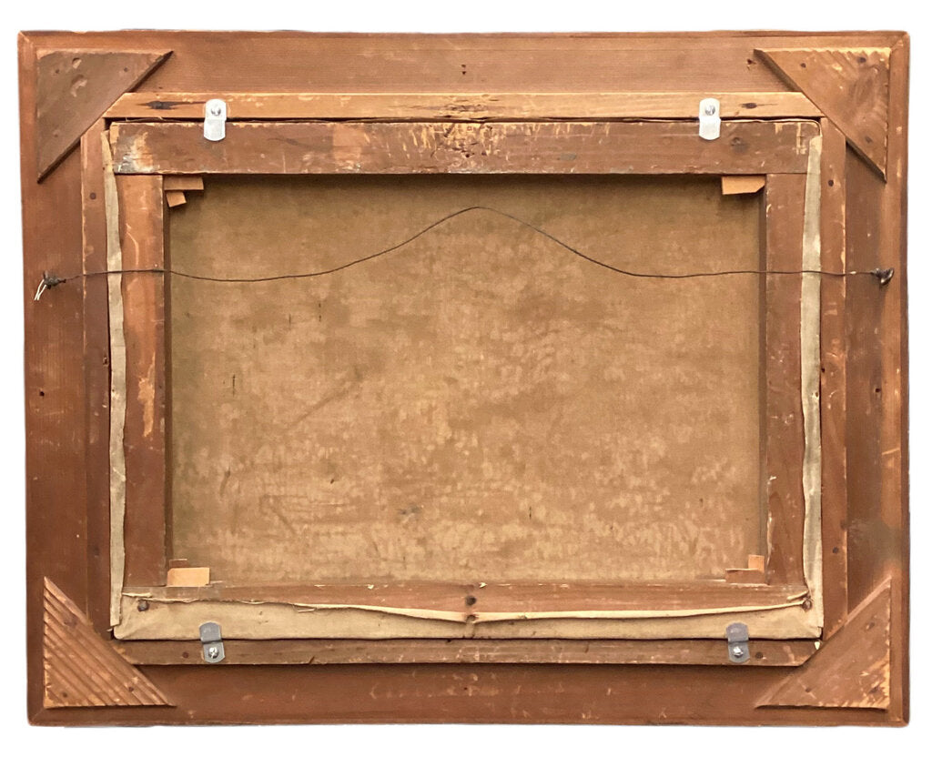 Kenkichi Kodera. Snowy Landscape. Oil On Canvas