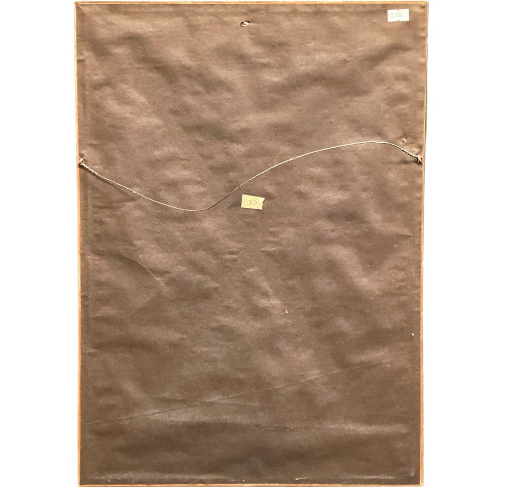 Frank Leslie's Illustrated Newspaper Colored Etching of the DC Long Bridge. Early 1900's.