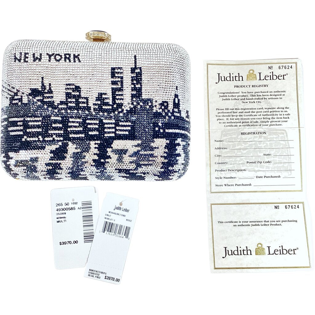Judith Lieber Couture New York Skyline Minaudiere