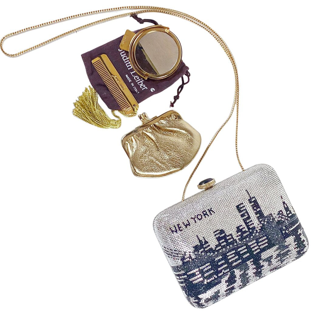 Judith Lieber Couture New York Skyline Minaudiere