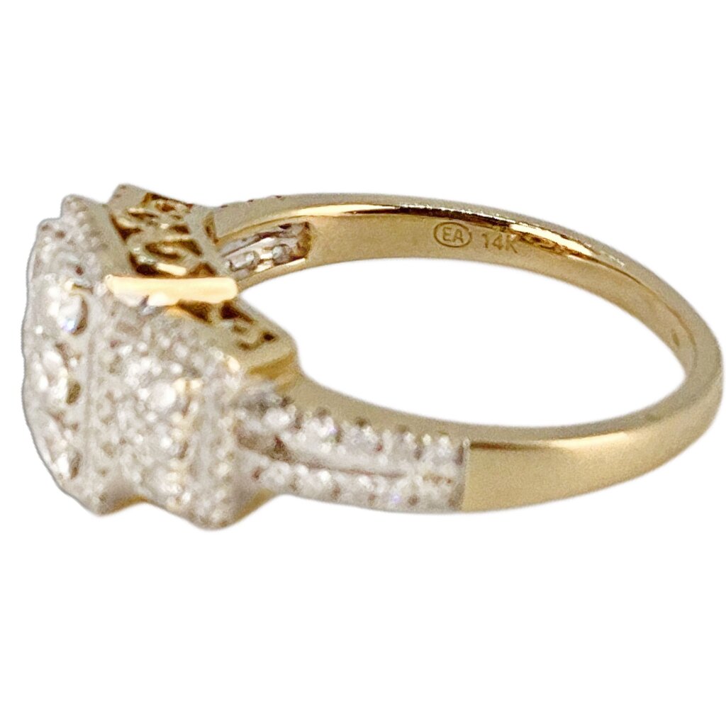 14Kt & Diamond Ring