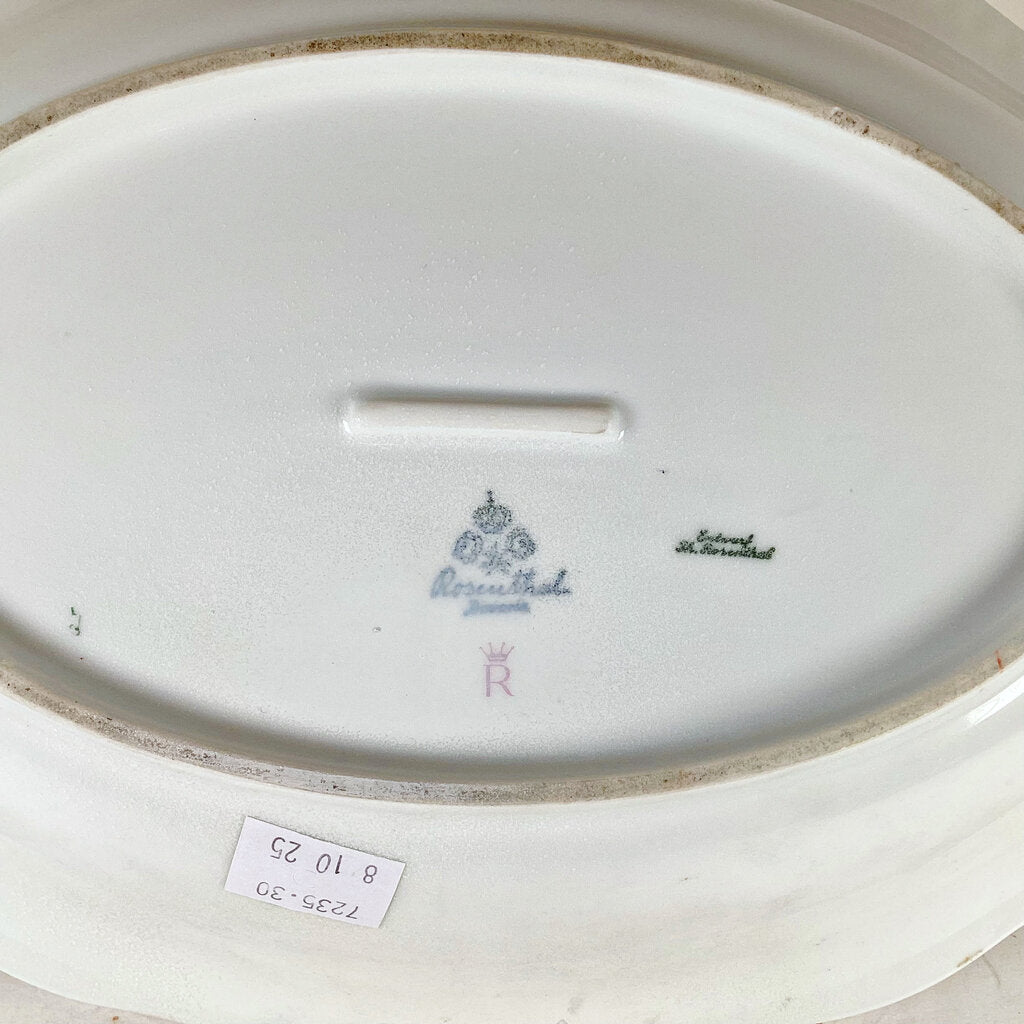 Rosenthal Bavaria Fruit Handled Bowl