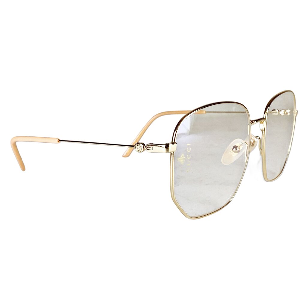 Gucci Gold Tone Rim Glasses (Orig $475)