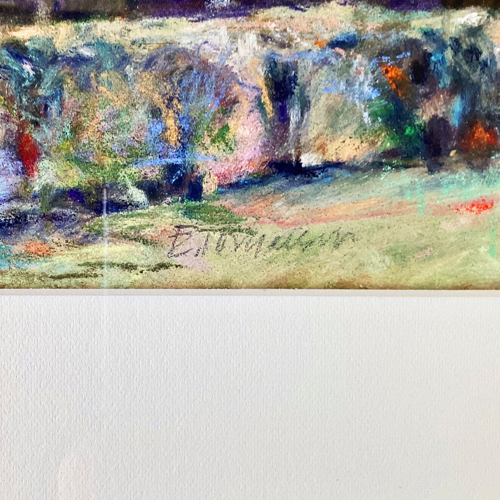 Eugenie Torgersen. Summer Landscape. Pastel on Paper.