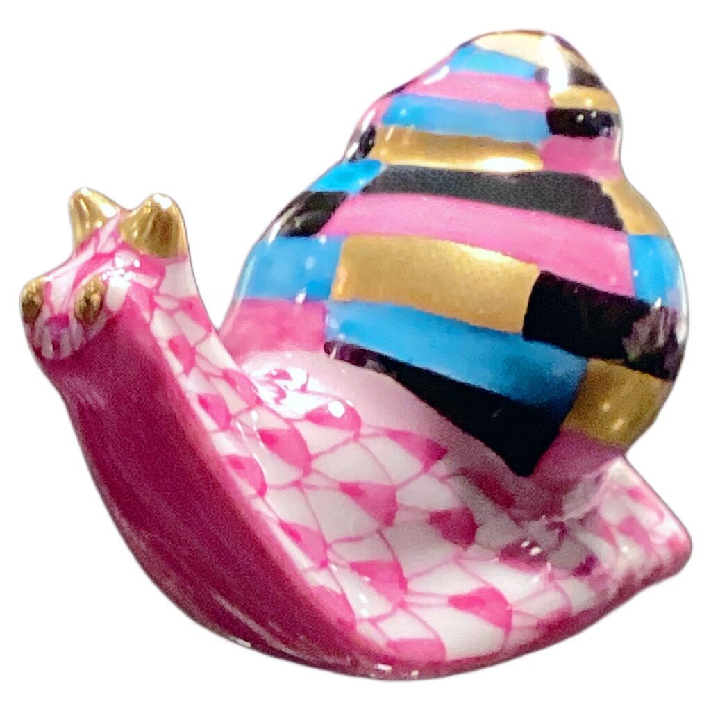 Herend Pink Snail