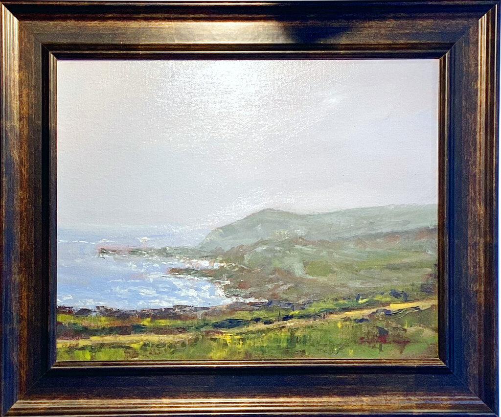 Steve Fleming. "Irish Fog". Oil on Board.