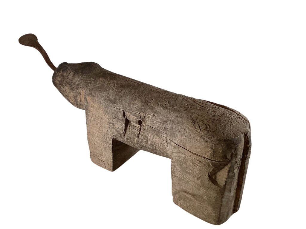 Antique from Thailand Handcarved Coconut Scraper