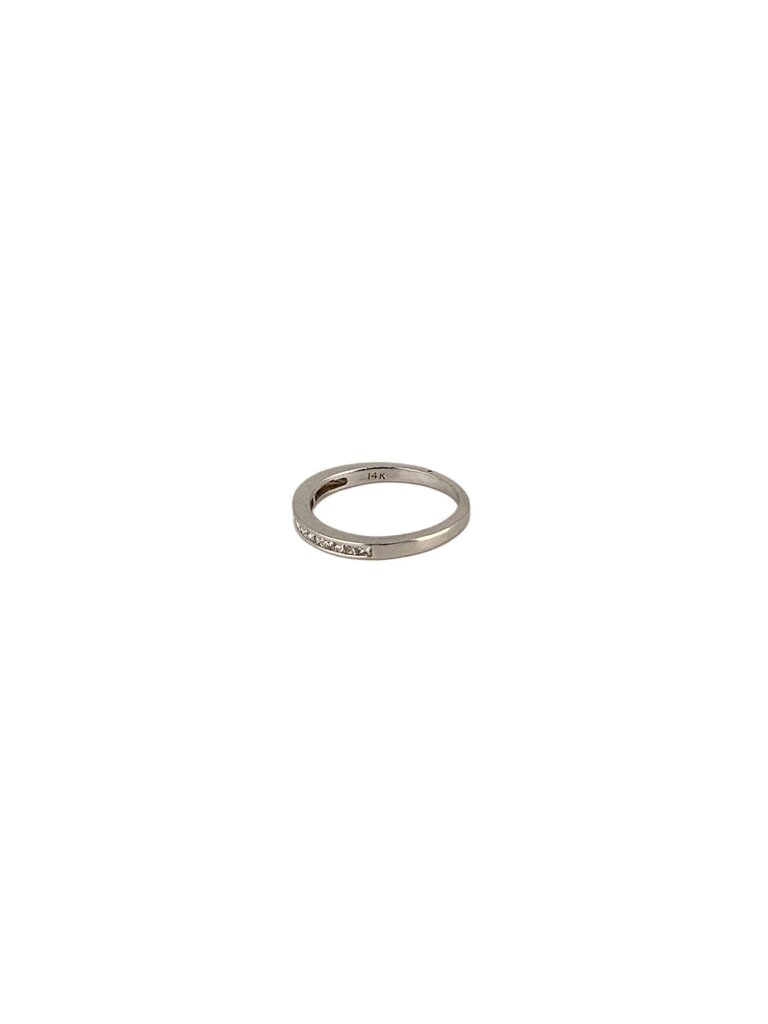 14Kt Gold & Diamond 1/2 Eternity Band
