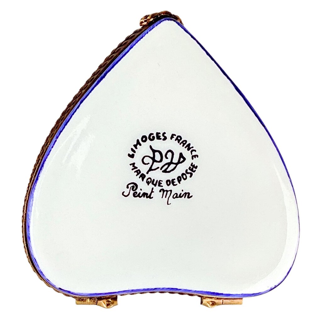 Limoges Rochard Frog Pond Hand Painted Box - Opportunity Shop DC