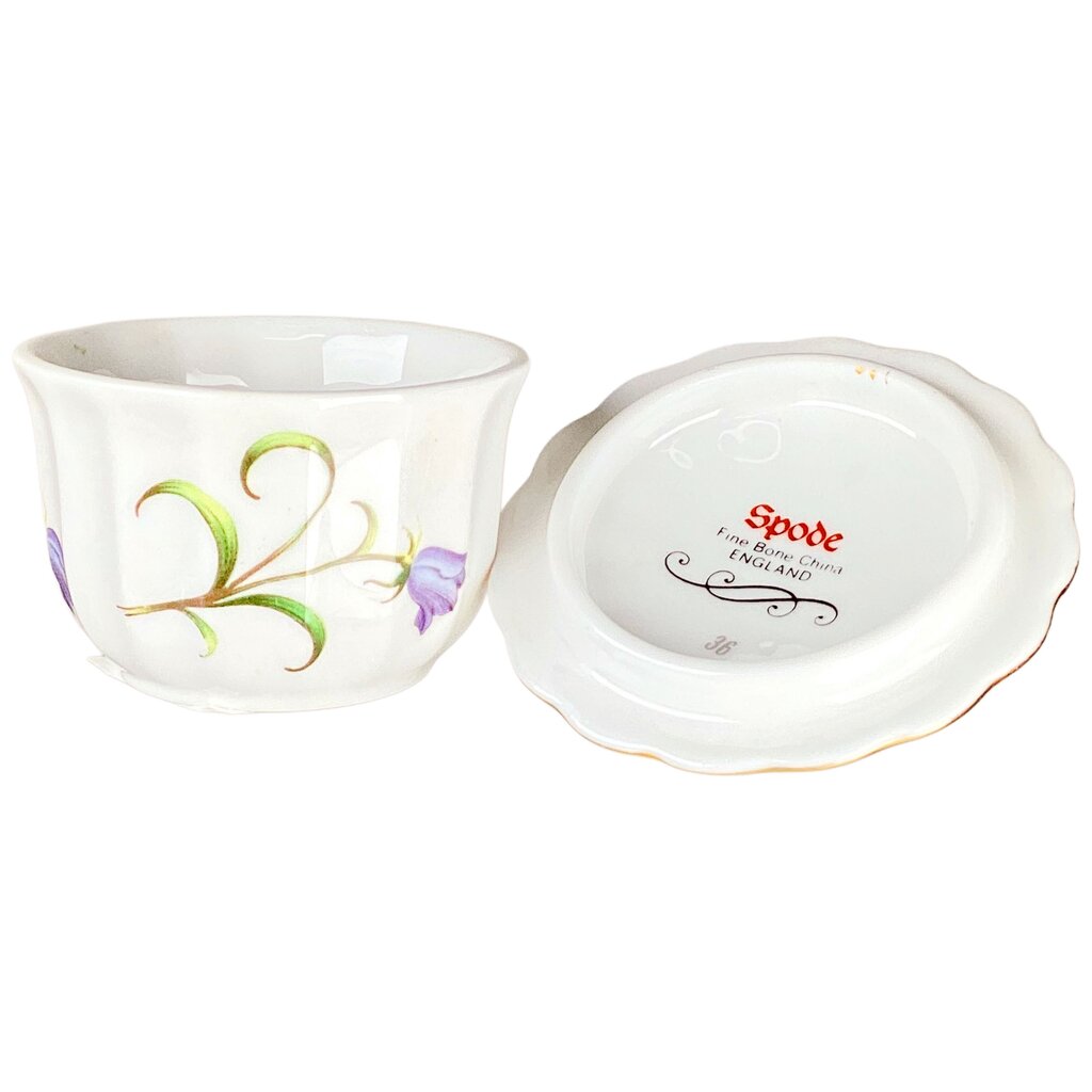 Spode Campanula China Trinket Box