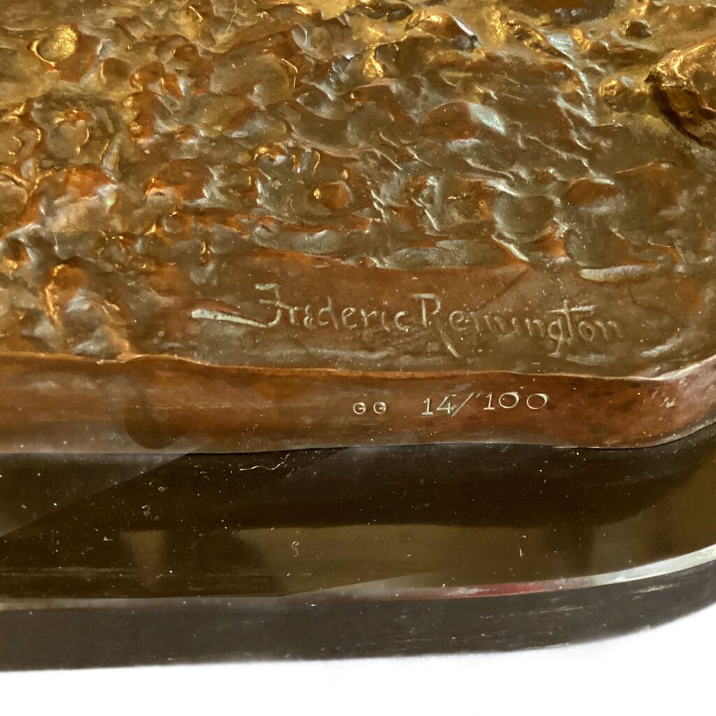 Remington's The Bronco Buster. Museum Quality Reproduction - Opportunity Shop DC