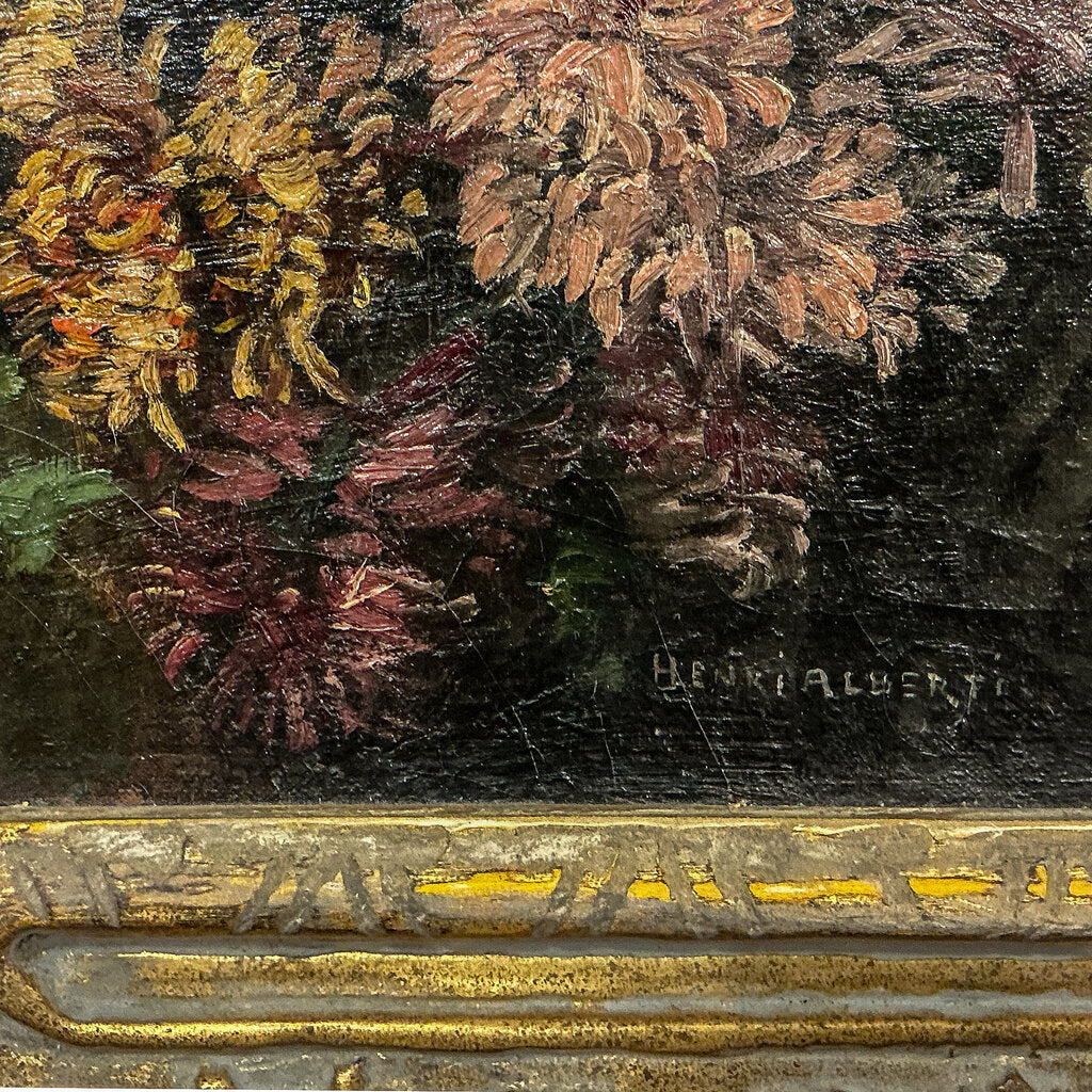 Henri Alberti. Parisian Beauty. Oil on Canvas. - Opportunity Shop DC