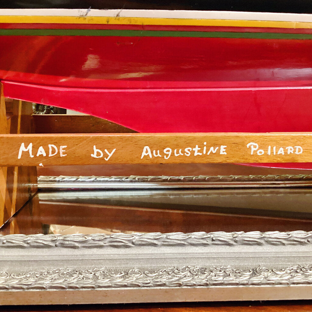 Augustine Pollard. Three Masted Schooner. Made in Port Elizabeth, Bequia. - Opportunity Shop DC