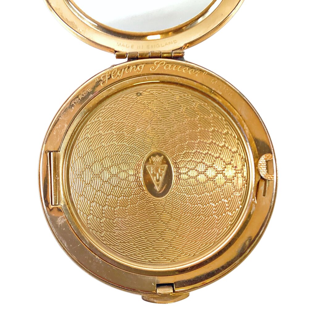 Kigu Flying Saucer Compact 1950s - Opportunity Shop DC