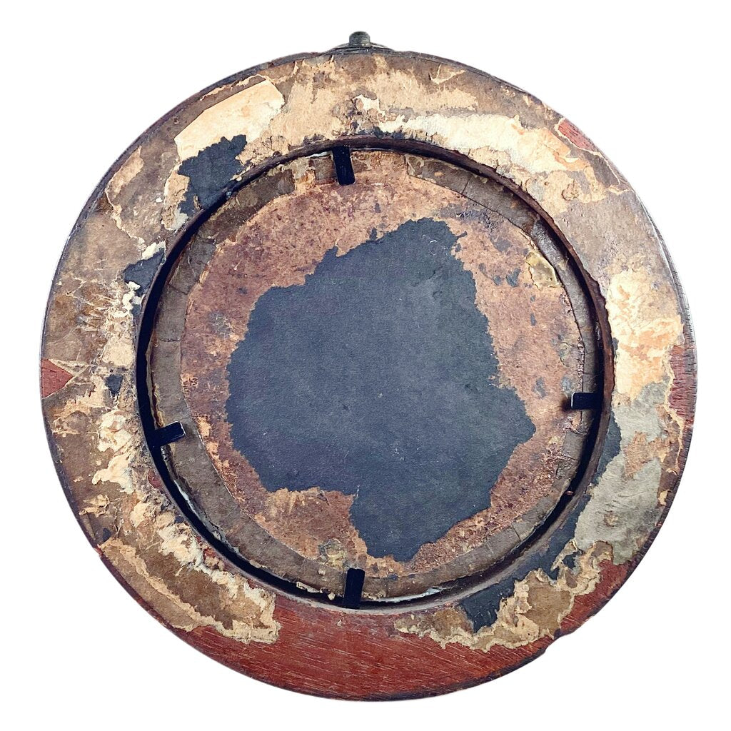 Verre Eglomise Silhouette Portrait