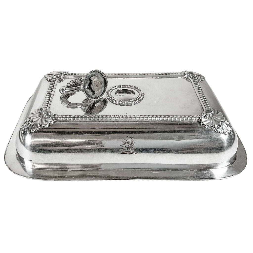 Silver Plate Hot Water Casserole Warmer