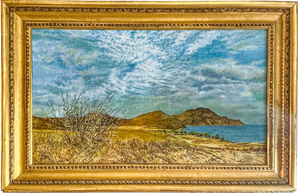 A. Nikiforov.The Smell of Wormwood. Oil on Canvas.