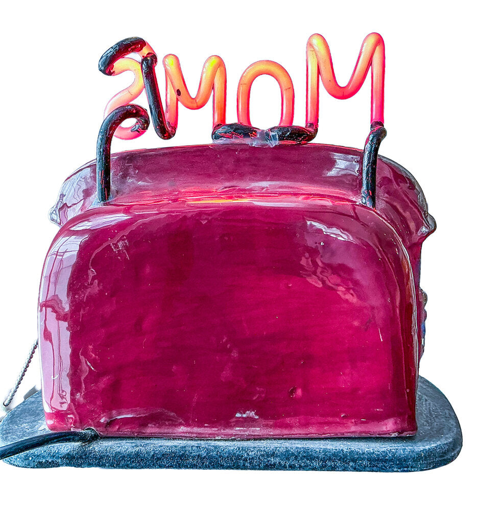 Jerry Berta Mom's Diner Neon & Ceramic Sculpture