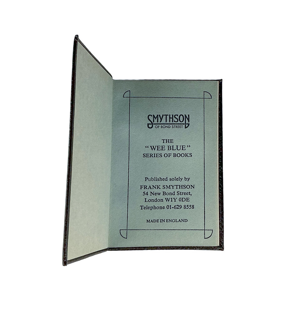 Vintage Smythson Novelty Book, Black
