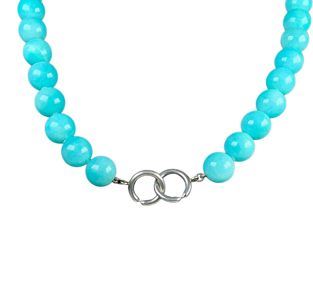 Tiffany Paloma Picasso Amazonite Bead Necklace