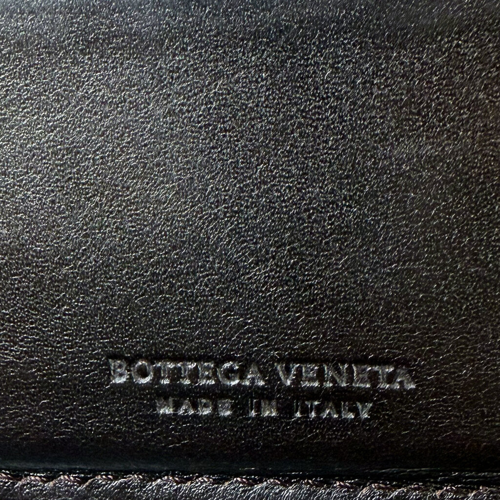 BOTTEGA VENETA Men's Black Leather Wallet