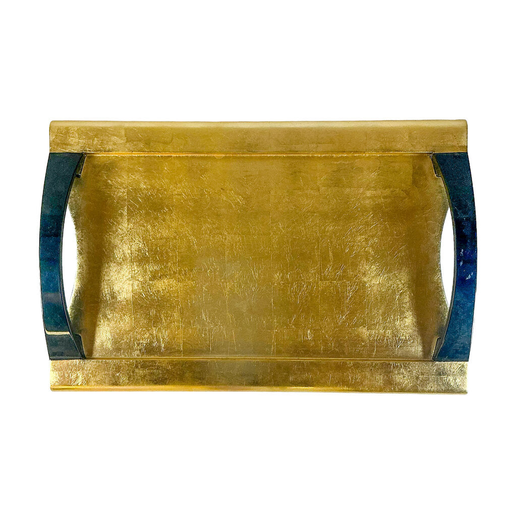 Japanese MCM Lacquerware Handled Tray