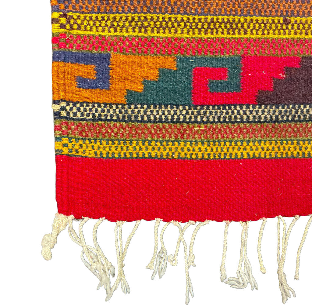 Zapotec Hand-Woven Wool Rug