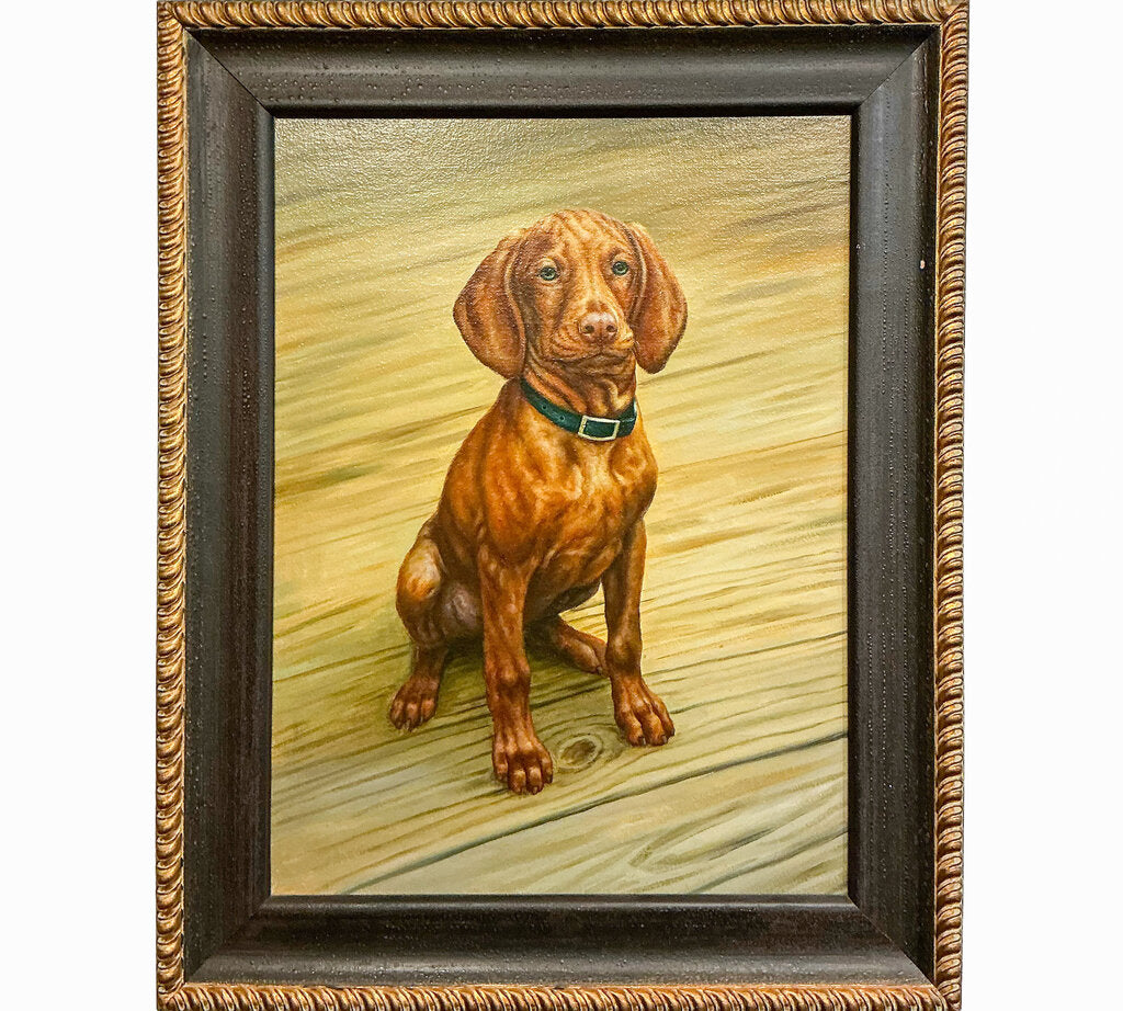 Artist Unknown. "Marcus". Oil on Canvas.