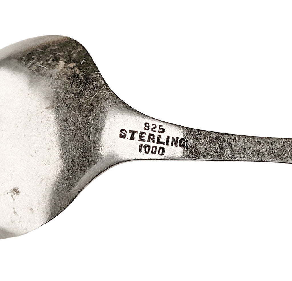 S/4 Antique Sterling Tea Spoons