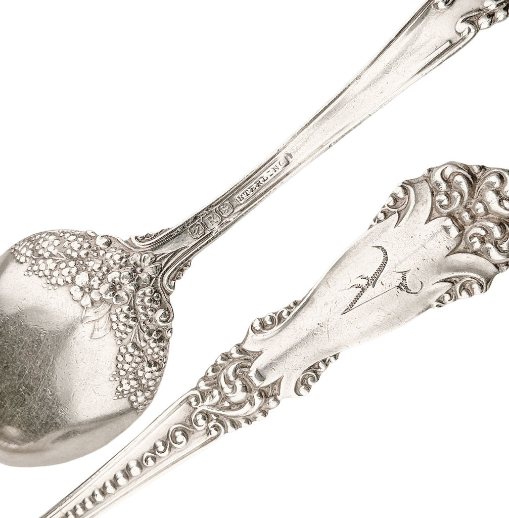S/4 Antique Reed & Barton Tea Spoons