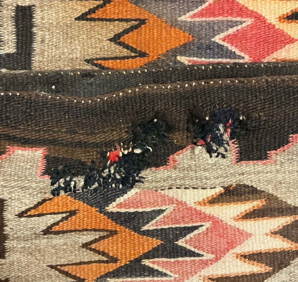 Teec Nos Pos Navajo Rug, Arizona, c.1940s - Opportunity Shop DC