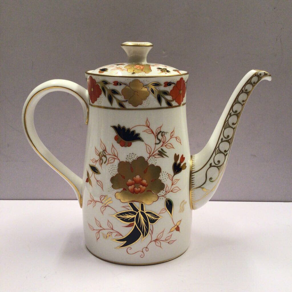 Royal Crown Derby Coffee Pot