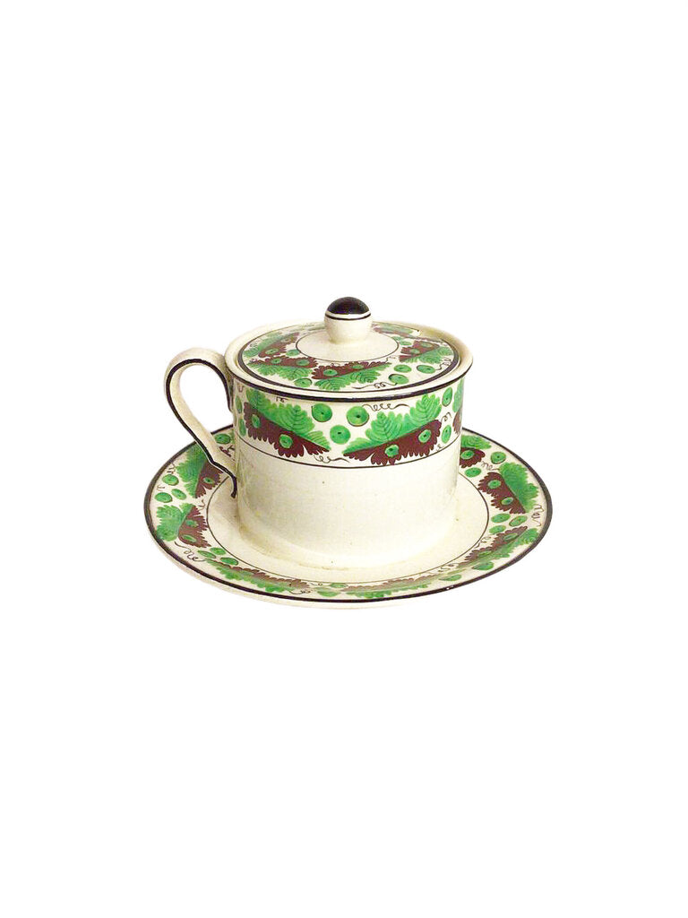 Spode Creamware Mustard Pot, ca. 1811