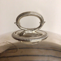 John Round Silverplated Food Dome, ca. 1847-96
