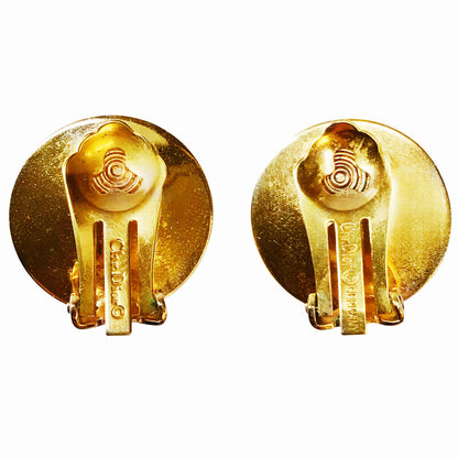 14Kt Gold Pearl Clip Earrings