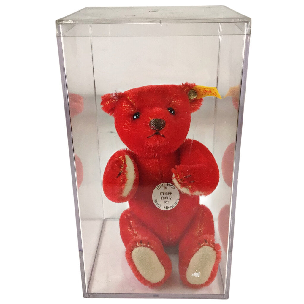 Steiff Historical Miniatures Teddy Red