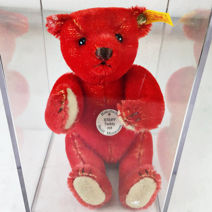 Steiff Historical Miniatures Teddy Red