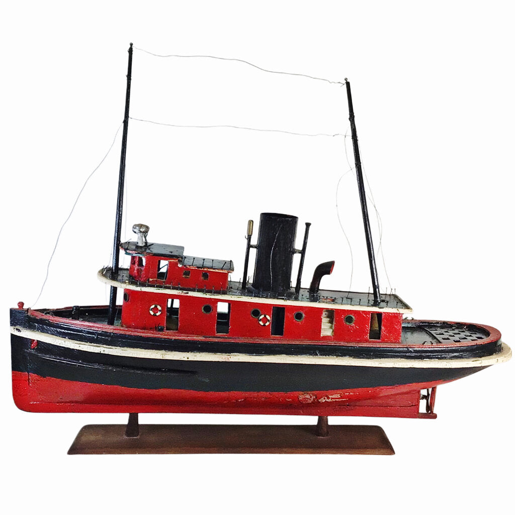 Folk Art Model of a Chesapeake Bay Tugboat